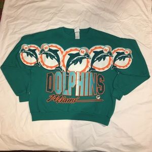 Vintage Miami dolphins crewneck